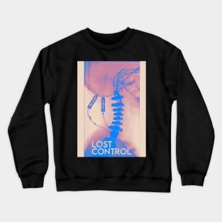 Lost Control (Pink&Blue) Crewneck Sweatshirt